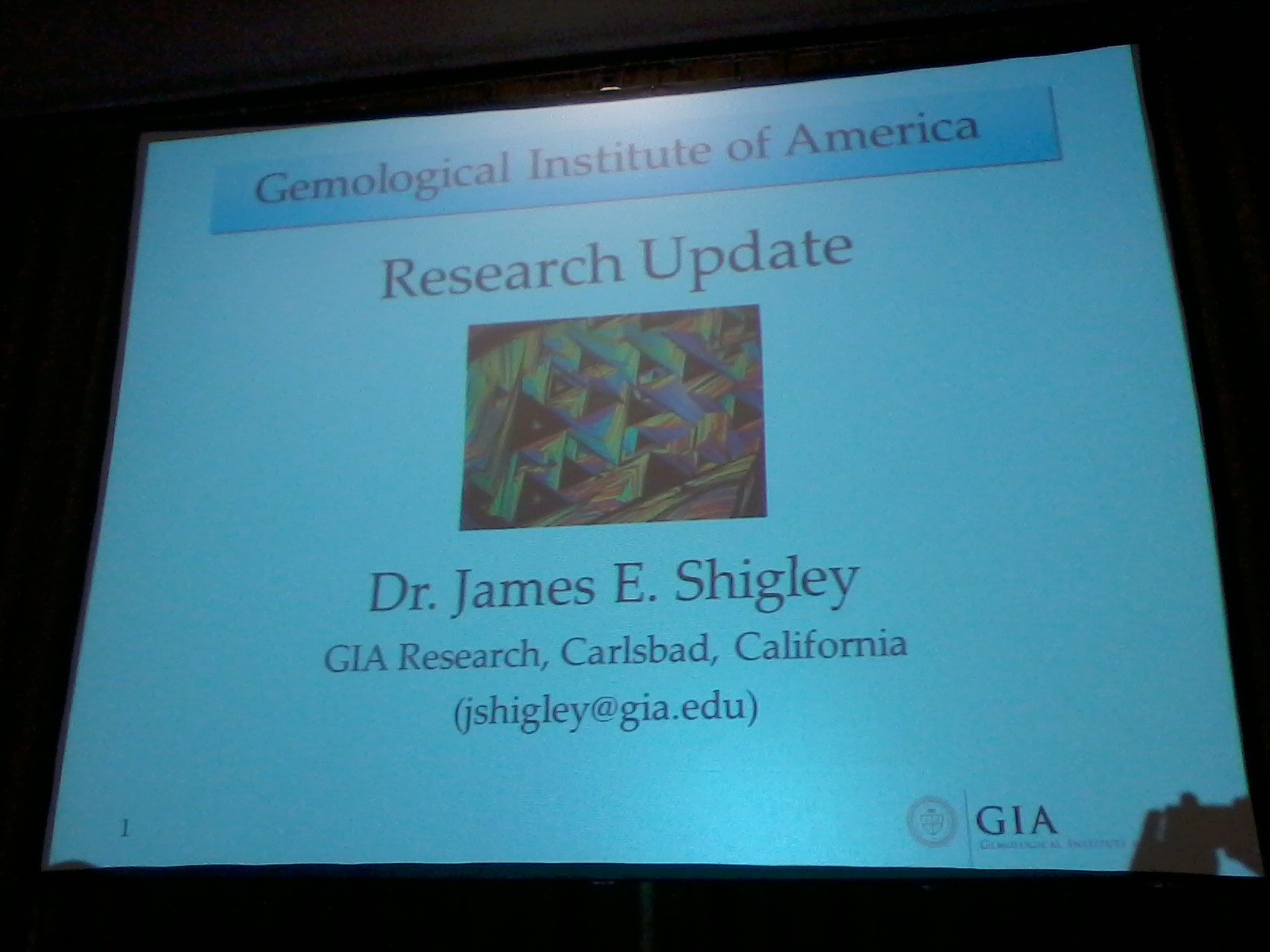 GIA seminar photo