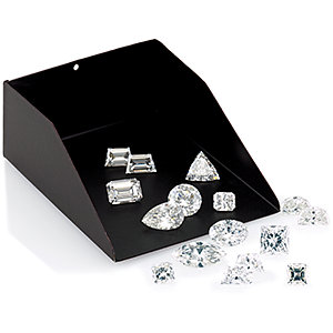 Some loose diamonds.